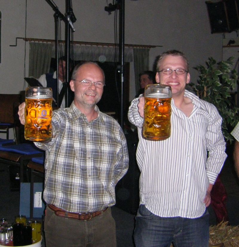 12 Bierkrug stemmen erste Runde
