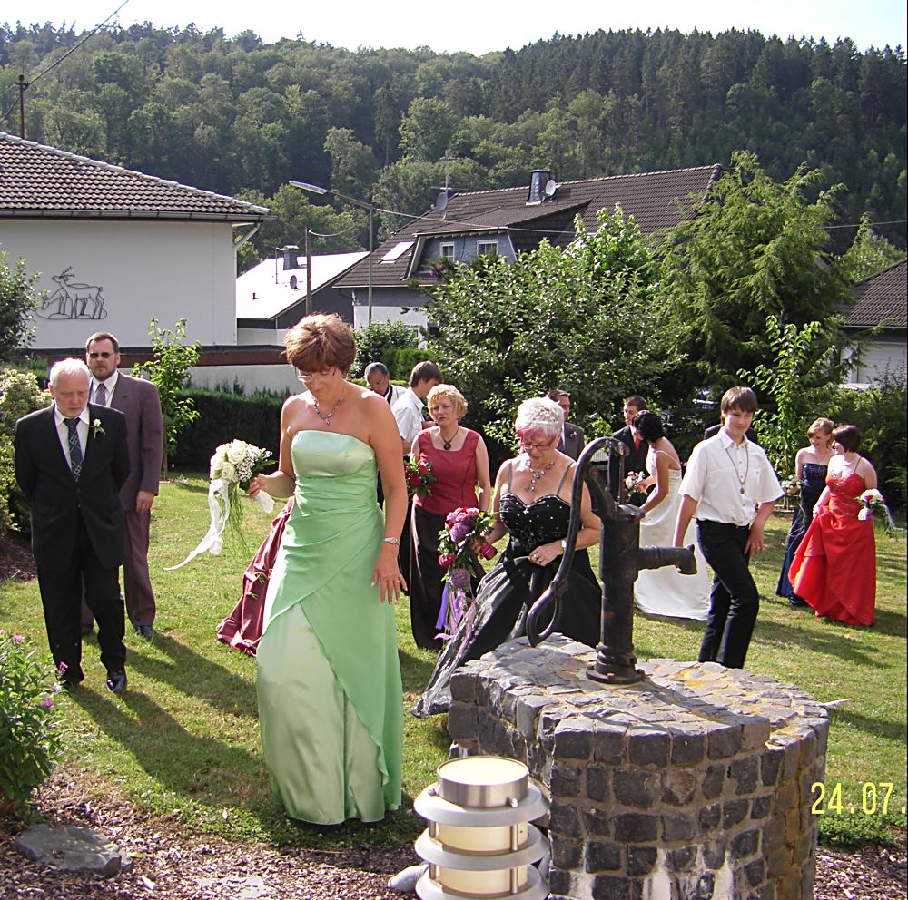 15 Nach den Fotos auf den Weg zur Residenz Tanneck