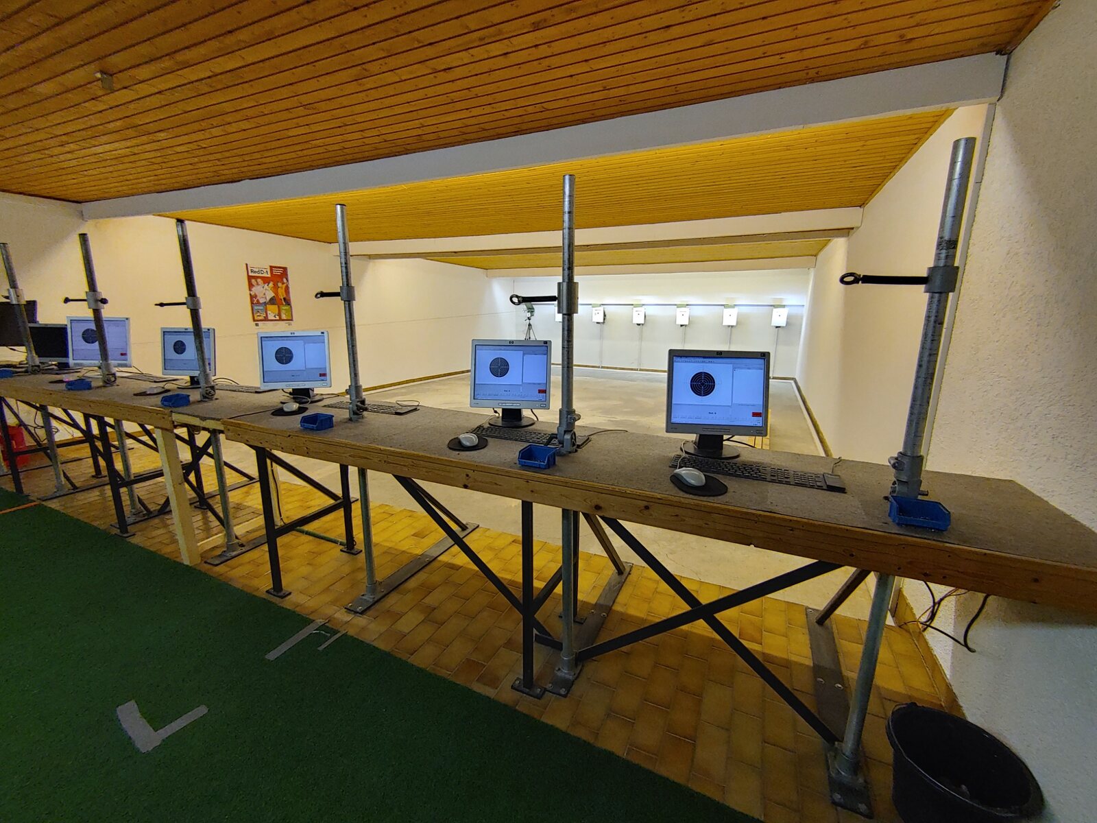 Elektronische Luftgewehr-Schießanlage im Schützenhaus Selbach
